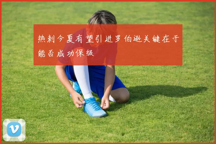 热刺今夏有望引进罗伯逊关键在于能否成功保级